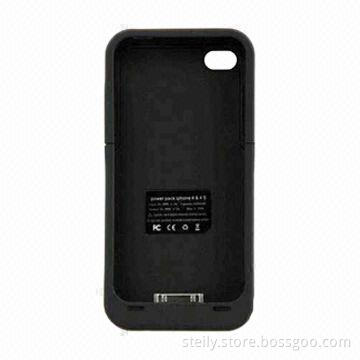 2000mAh Battery Case for iPhone 4/4S, with Smart Power Management, Various Colors Available